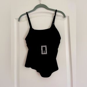 Black Tank with buckle